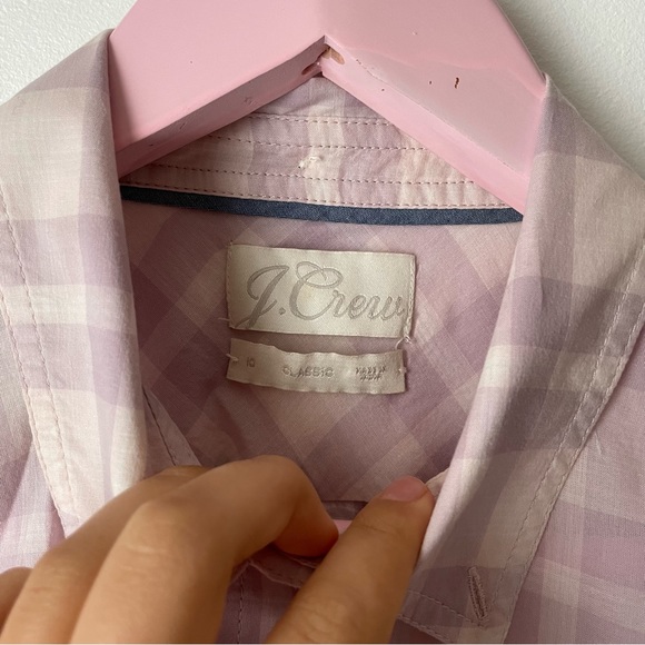 J. Crew Plaid Top - Picture 2 of 6